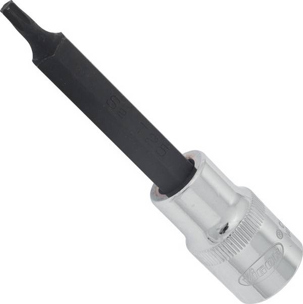 T Schraubendreher-Einsatz ∙ V2162 ∙ Vierkant hohl 12,5 mm (1/2 Zoll) ∙ T Profil ∙ T25