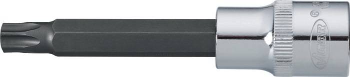 T Schraubendreher-Einsatz ∙ V2162 ∙ Vierkant hohl 12,5 mm (1/2 Zoll) ∙ T Profil ∙ T25-2