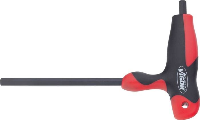 Sechskant T-Griff Schraubendreher ∙ V2489 ∙ Innen Sechskant Profil ∙ 2 mm-3