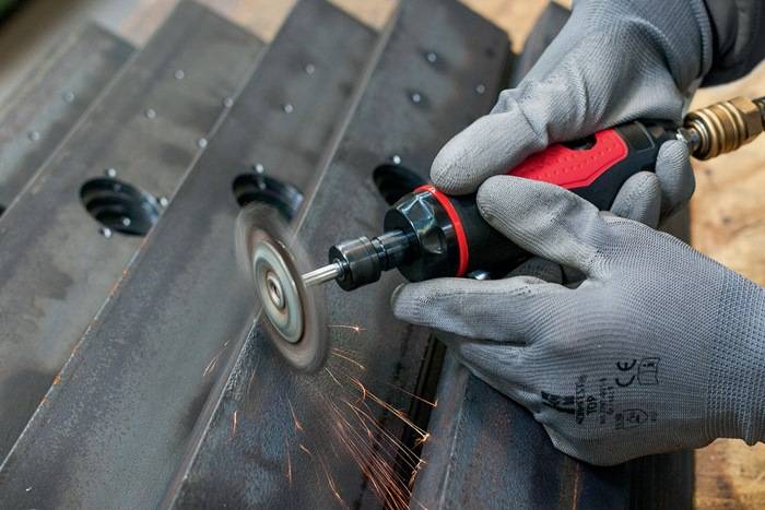 Stabschleifer, V5672, Druckluft Leistung 350W, gerade, Spannfutter 3-6mm-2