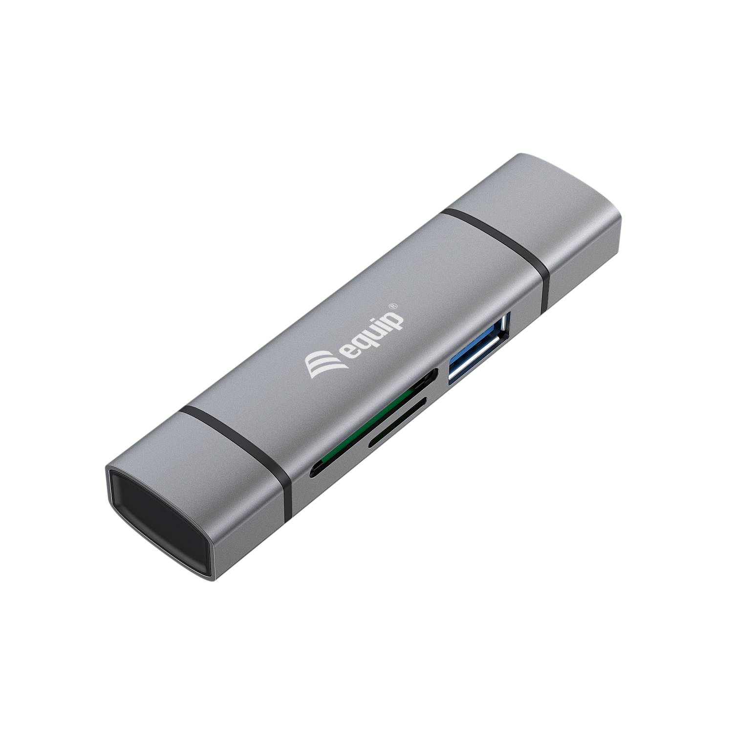 Equip Kartenleser mit Usb 3.0-Hub - Otg - MicroSD TransFlash - MicroSDHC - SD - SDHC - Card-Reader - High Capacity SD (M-2