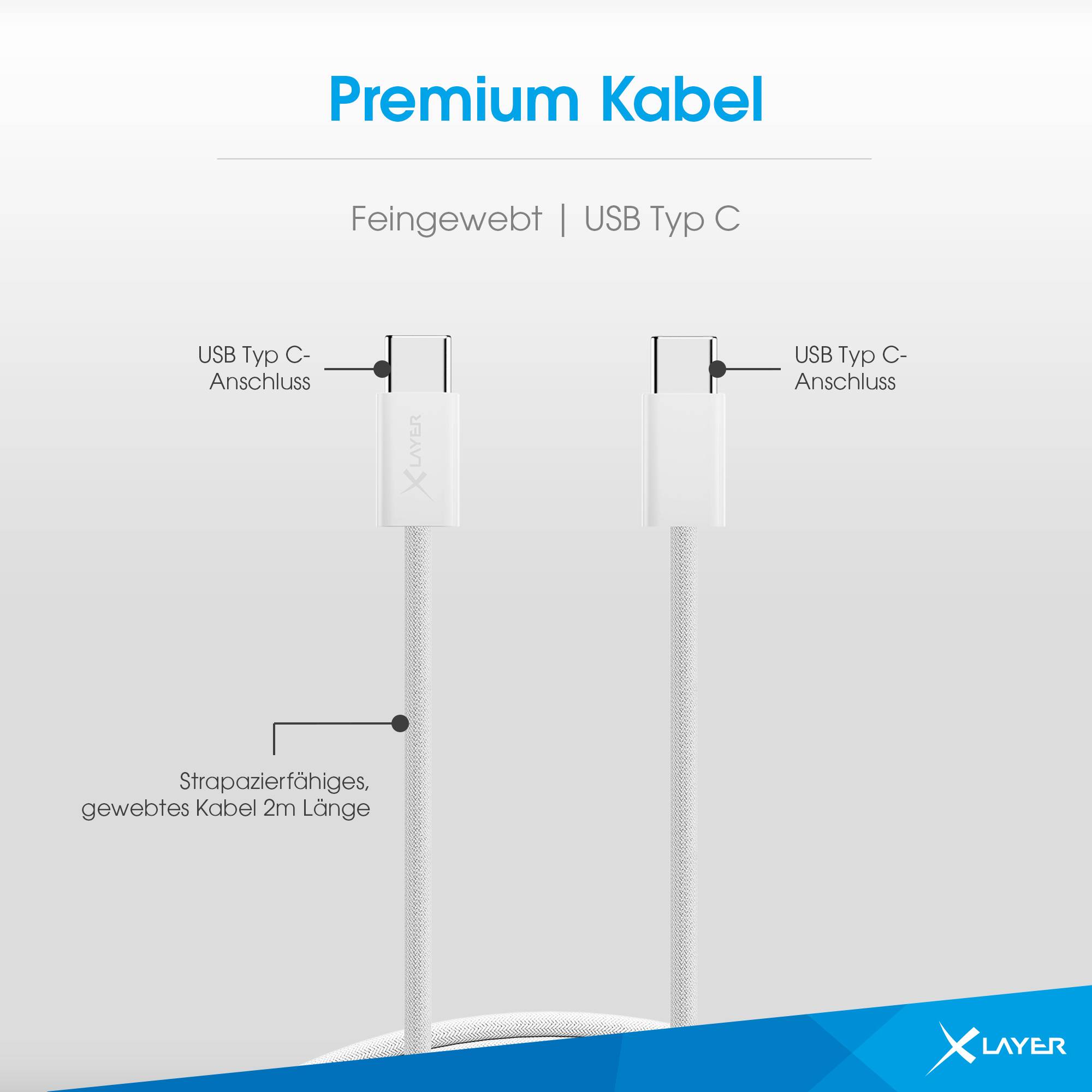 XLAYER USB-Kabel 220311 2 m 220311-1
