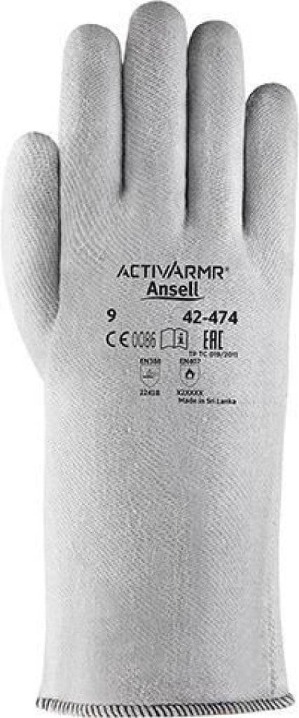 12 Paar ANSELL Hitzehandschuh Crusader Flex 42-474 - 330mm Gr. 10 Arbeitshandschuh-0