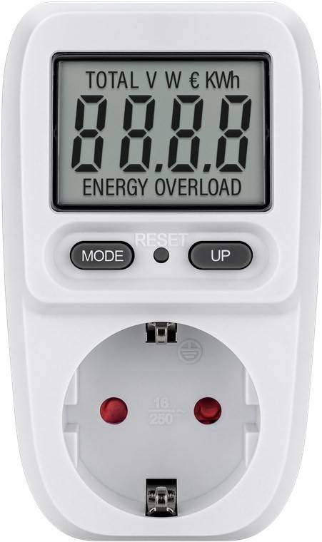 Digitales Energiekostenmessgerät Basic, zur Messung des Stromverbrauchs und Stromkosten von elektrischen...-1