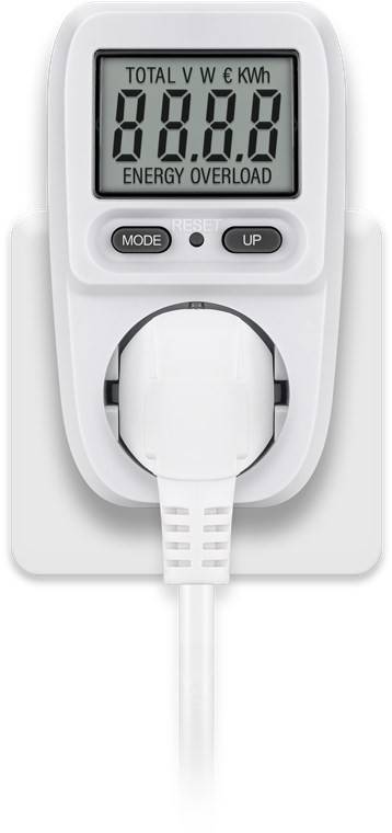 Digitales Energiekostenmessgerät Basic, zur Messung des Stromverbrauchs und Stromkosten von elektrischen...-2