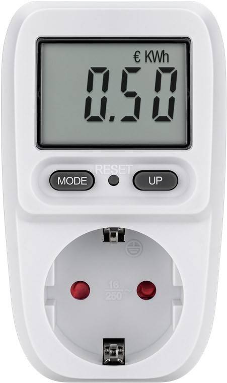 Digitales Energiekostenmessgerät Basic, zur Messung des Stromverbrauchs und Stromkosten von elektrischen...-3