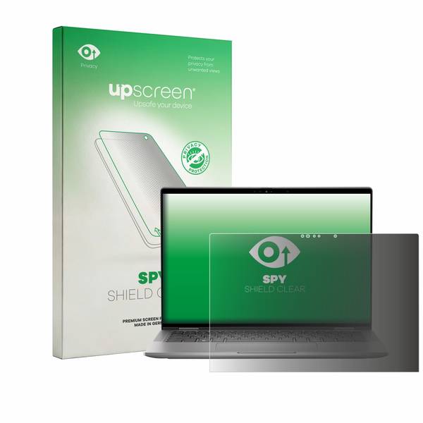upscreen Blickschutzfolie für Dell Latitude 7450 2-in-1 Anti-Spy Privacy Blaulichtschutz Sichtschutzfolie
