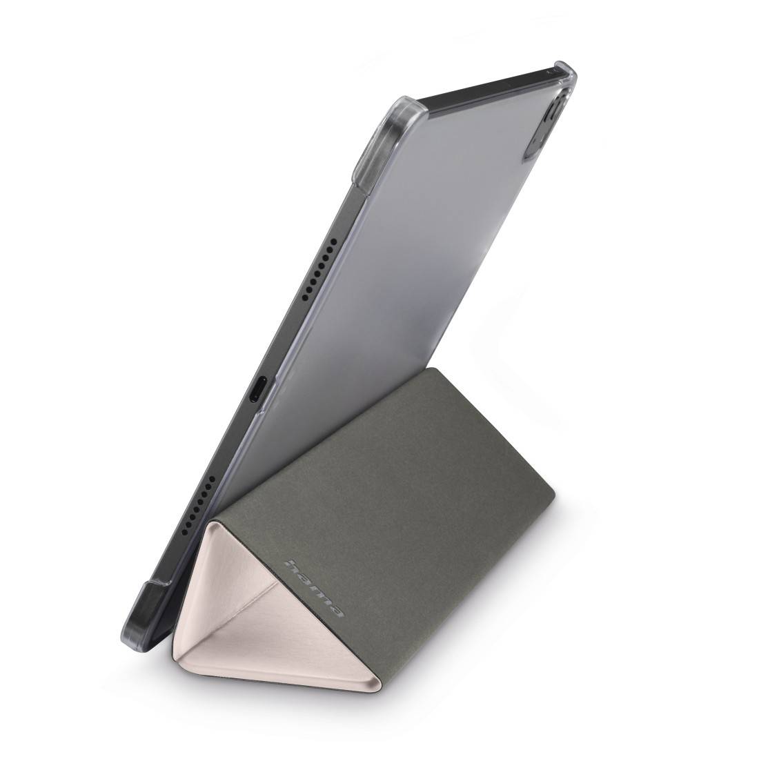 hama 00227040 Tablet-Hülle "Fold Clear" für Apple iPad Pro 11" (2024), Rosa-1