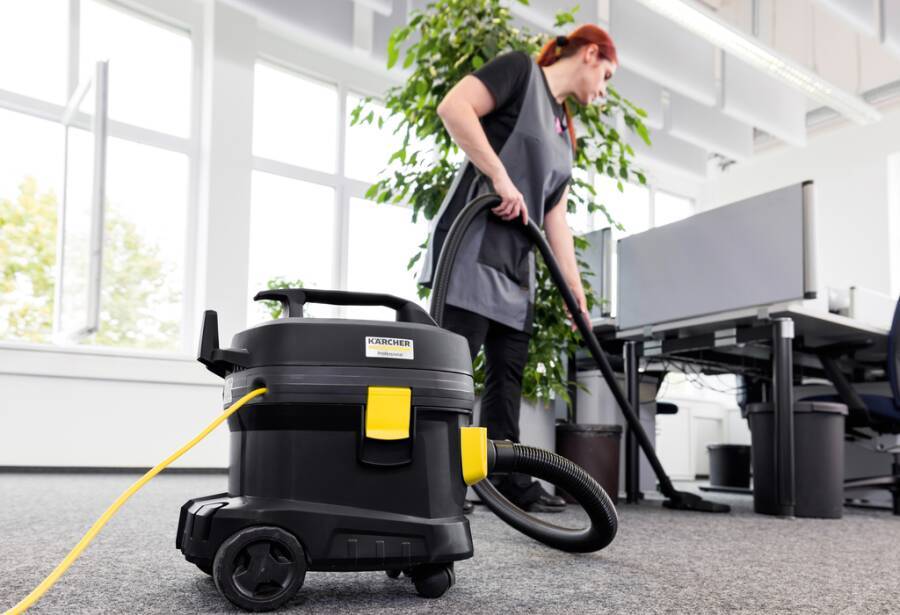 Trockensauger T 11/1 Classic Re!Plast 15272090 Nennaufnahme 850 W Behältervolumen 11 l Luftstrom 2400 l/min Unterdruck 2-3