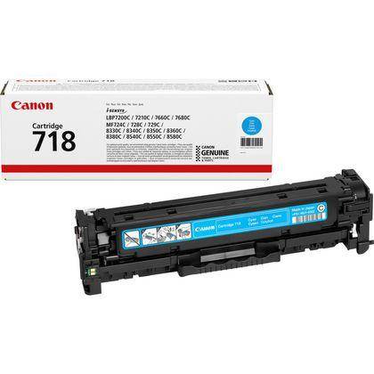 Canon - Toner - CRG-718C - Cyan-0