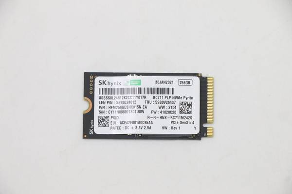 LENOVO - SSD 256G M.2 2242 PCIe3x4 (5SS0V26437)