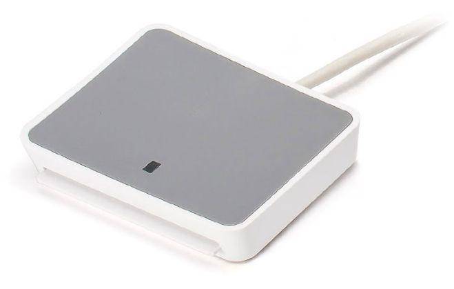 IDENTIV - CLOUD 2700R USB weiß Chipkartenleser ISO 7816 USB 2.0 Maße BxHxT - Card-Reader
