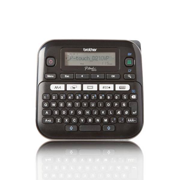 P-Touch PT-D210VP Thermal Transfer Label Printer