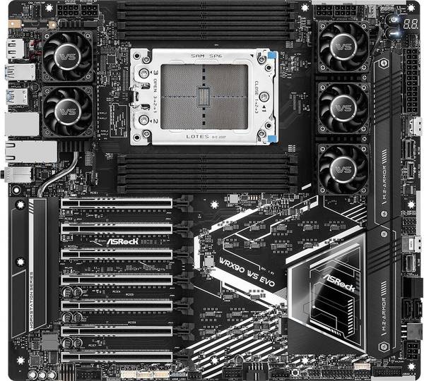 ASRock WRX90 WS EVO WRX90 ATX DDR5