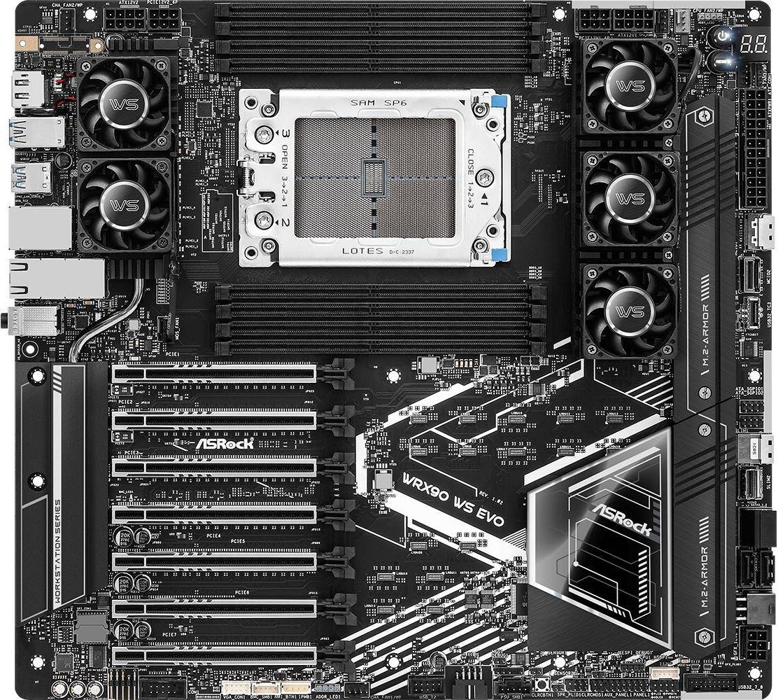 ASRock WRX90 WS EVO WRX90 ATX DDR5-0