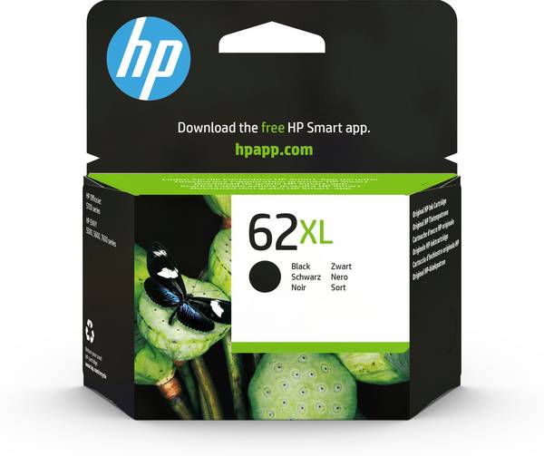 HP Ink black HC 62XL C2P05AEABE