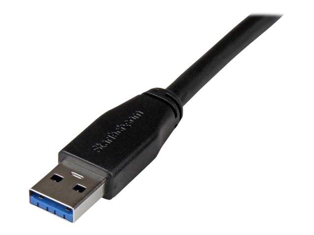 StarTech.com 1m SuperSpeed USB 3.0 A auf B Kabel - St/St - USB 3.0 Anschlusskabel - USB-Kabel - USB Type B (M)-2