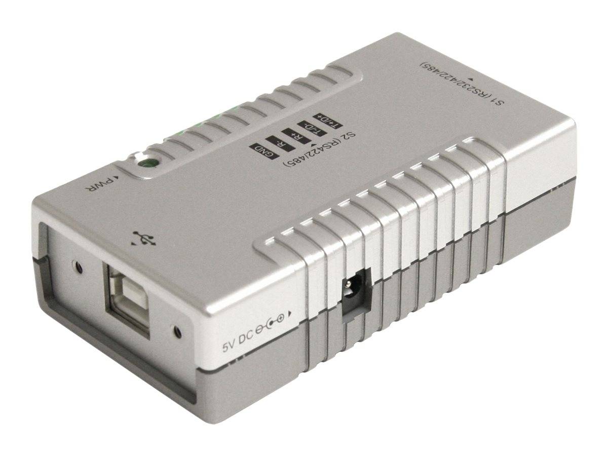 StarTech.com USB 2.0 auf 2x Seriell Adapter - USB zu 2 fach RS232 / RS422 / RS485 Seriell Schnittstellen Konverter (COM)-1