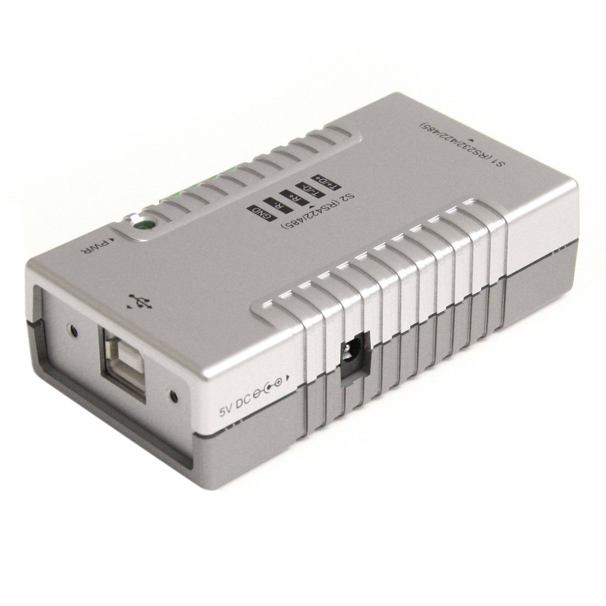StarTech.com USB 2.0 auf 2x Seriell Adapter - USB zu 2 fach RS232 / RS422 / RS485 Seriell Schnittstellen Konverter (COM)-2