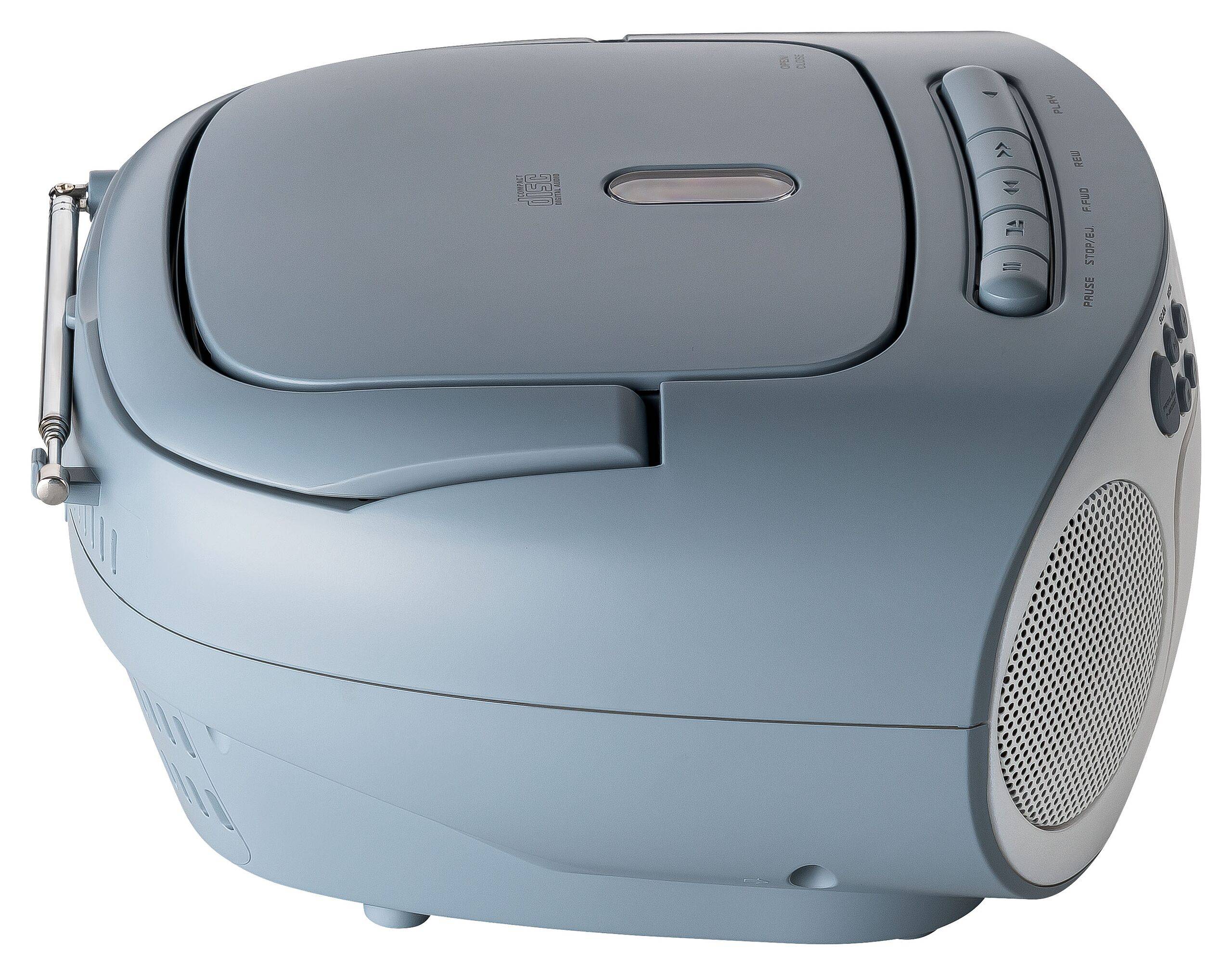 Reflexion RCR2260, Tragbar, FM, PLL, 20 W, LCD, Blau, 3,5 mm-3