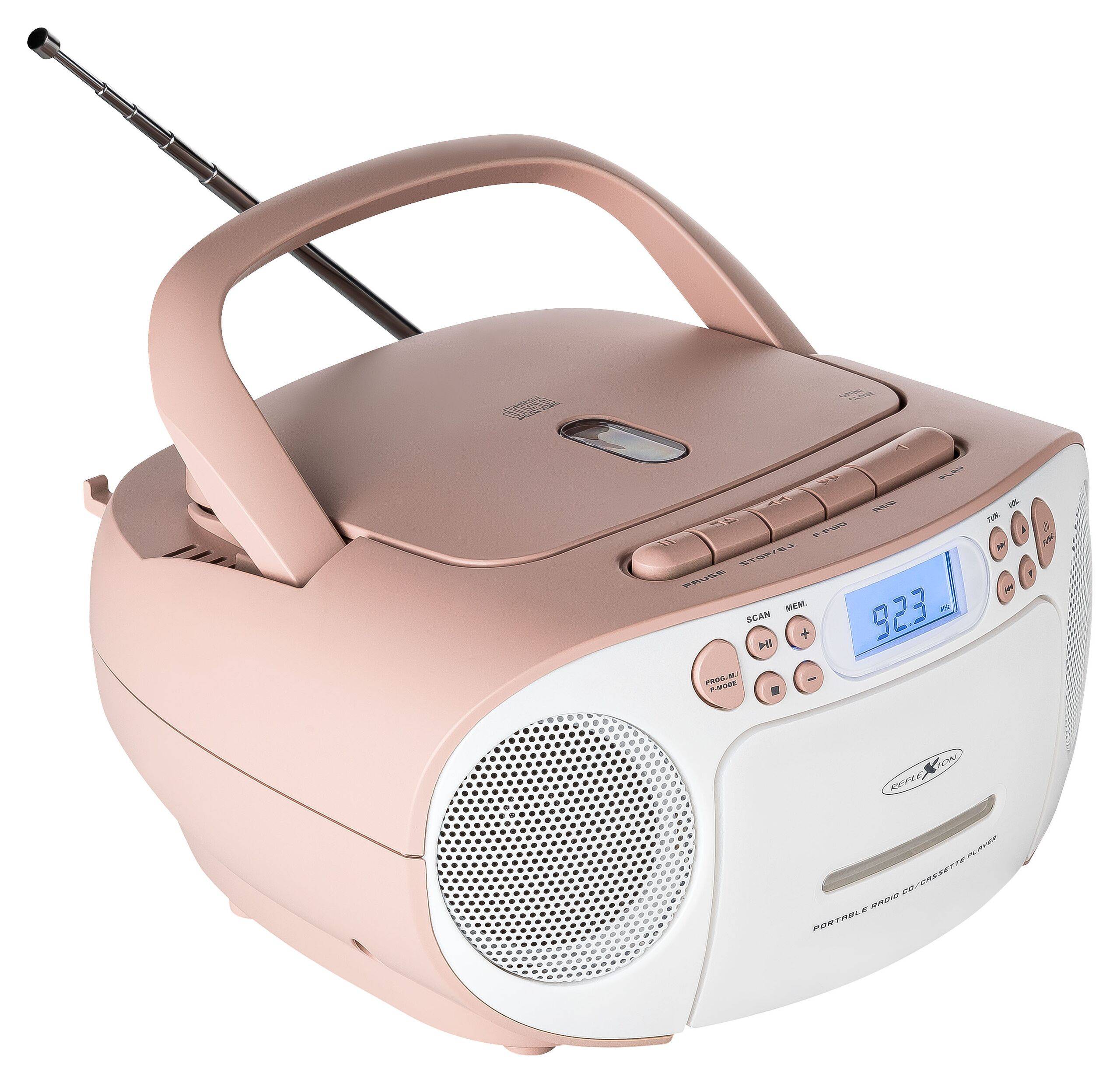 Reflexion RCR2260, Tragbar, FM, PLL, 20 W, LCD, Blau, 3,5 mm-0
