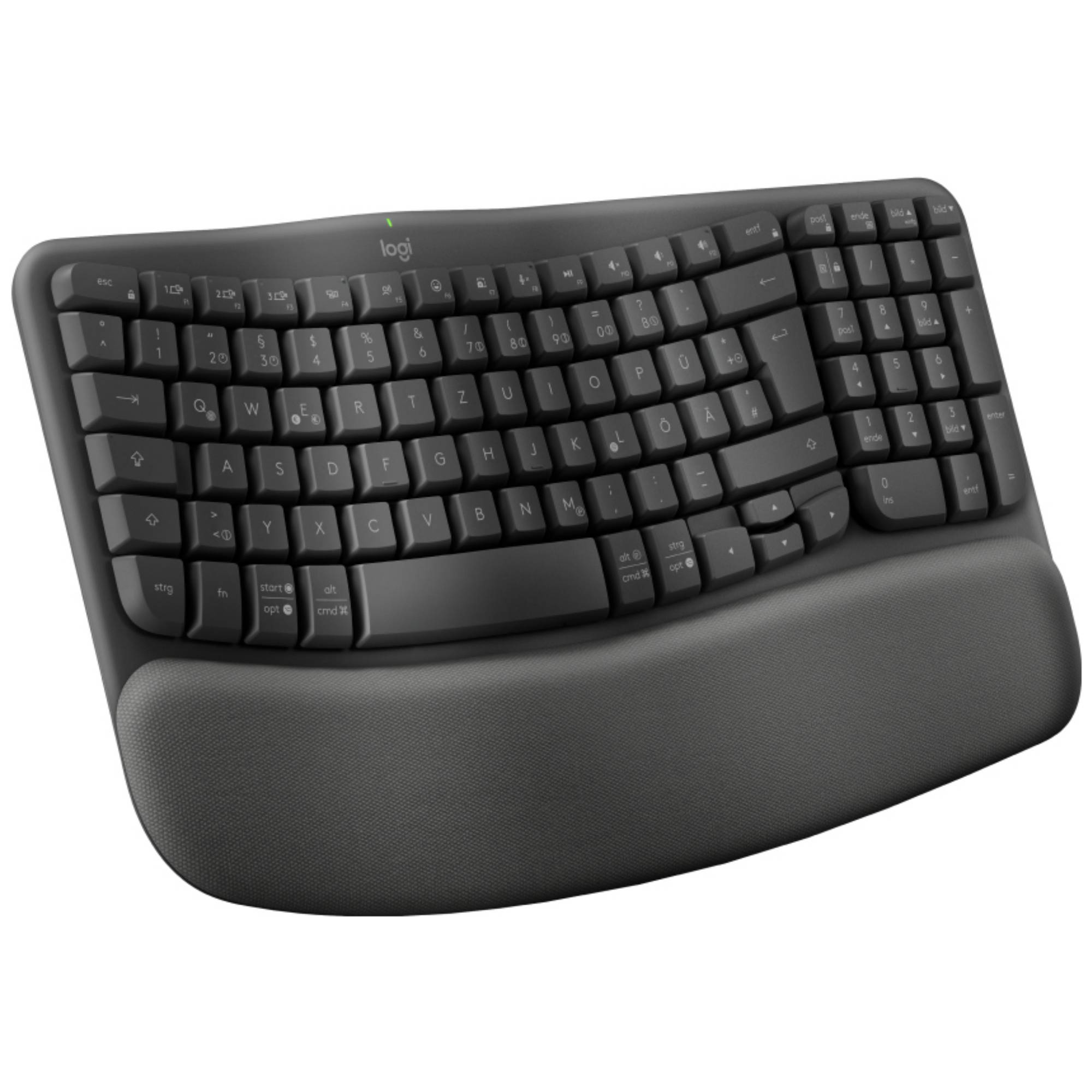 Logitech Ergo Series - Tastatur - mit gepolstertem-4
