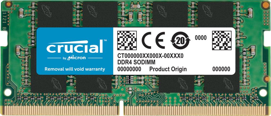 Crucial DDR4 Modul 16 GB SO DIMM 260-PIN 3200 MT/s / PC4-25600 CL22 1.2 V ungepuffert non-ECC-1