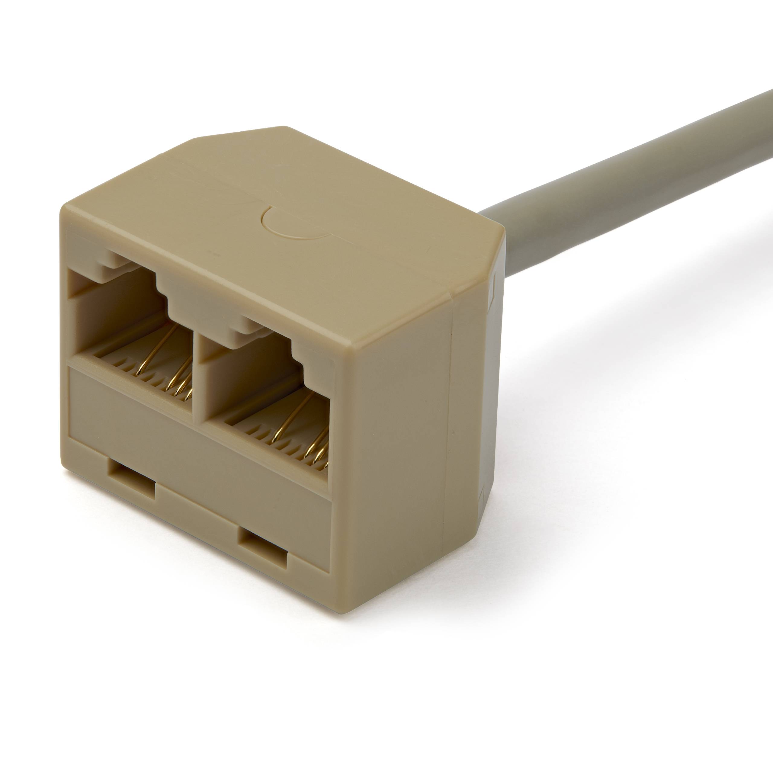 StarTech.com 2 auf 1 RJ45 10/100 Mbit/s Splitter Kabel Adapter - St/Bu - Netzwer-1