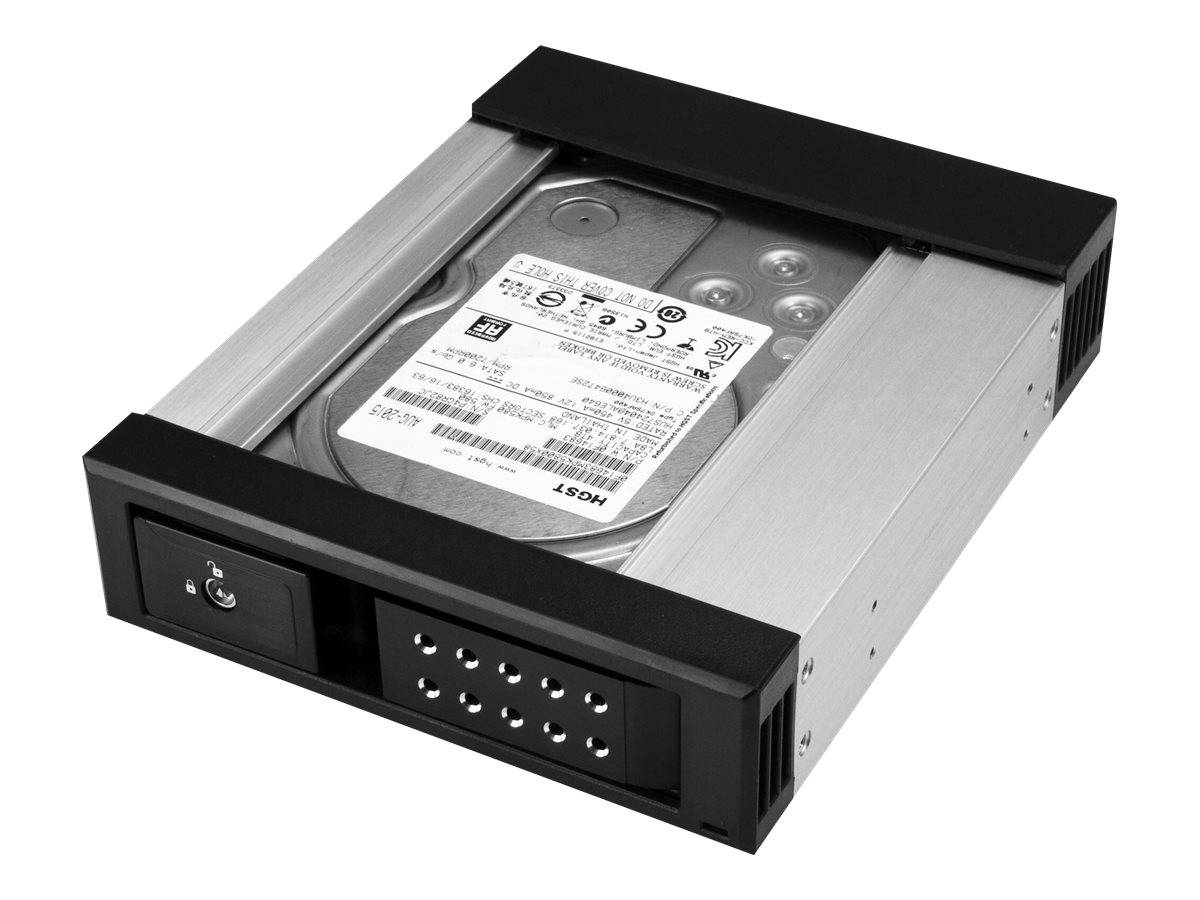 StarTech.com Startech 5,25 auf 3,25 Festplatten Wechselrahmen - für 3,5 SATA/SAS Laufwerke --4
