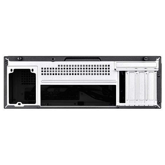SilverStone MILO 11, Desktop, PC, Weiß, micro ATX, Mini-ITX, Kunststoff, Stahl, 9 cm-2