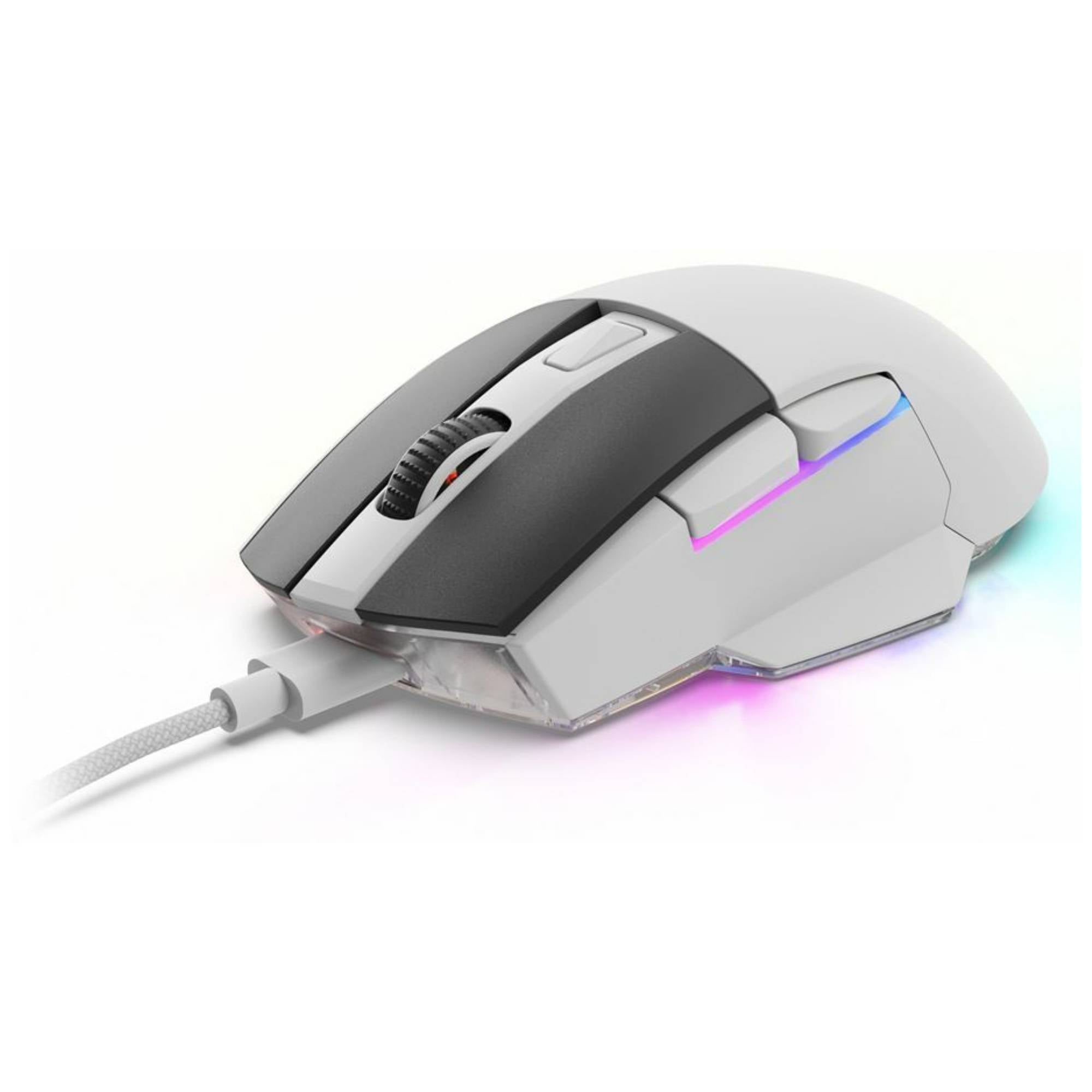 SHARKOON - SKILLER SGM50W White+ STATION - Maus - 6.400 dpi-2