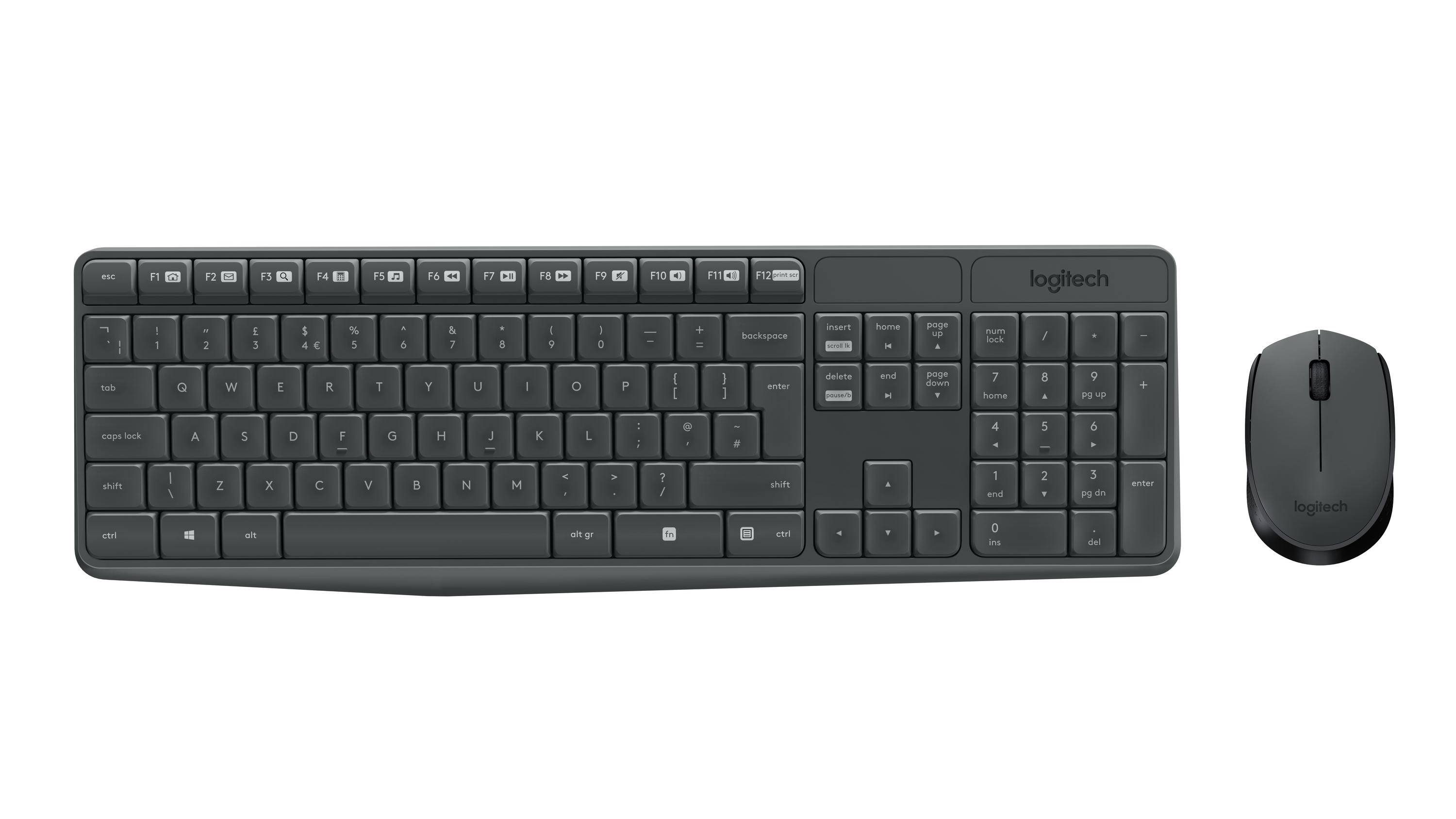 Logitech MK235 - Tastatur-und-Maus-Set - kabellos-0