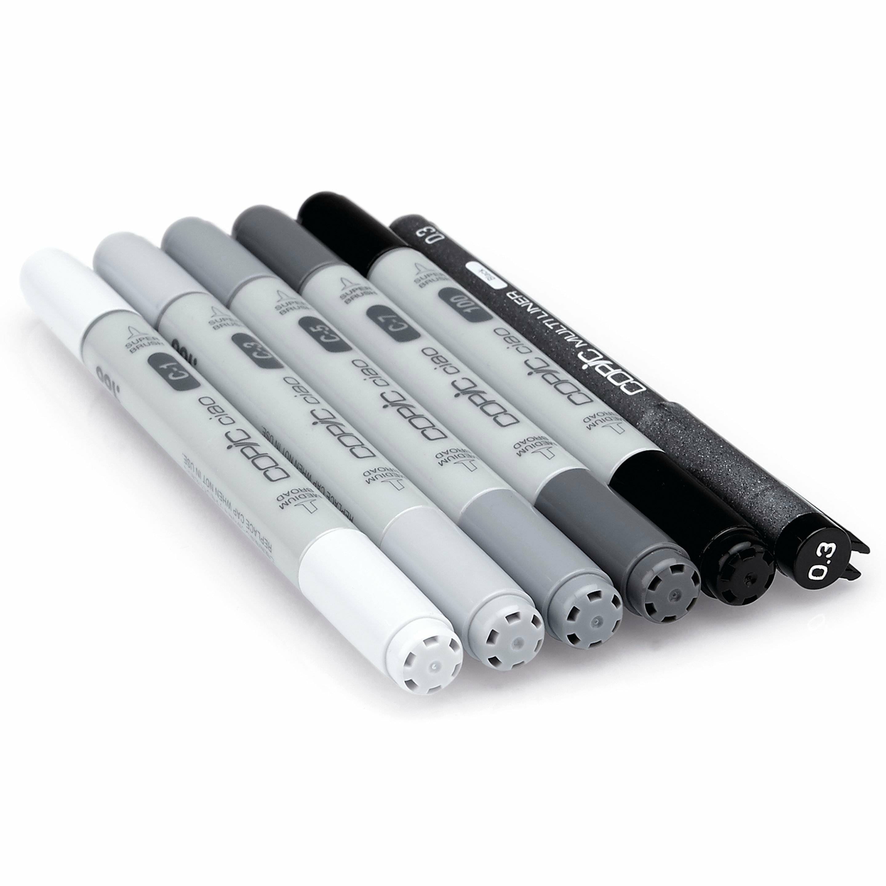 COPIC Marker ciao, 5+1 Set "Cool grey tones"-3