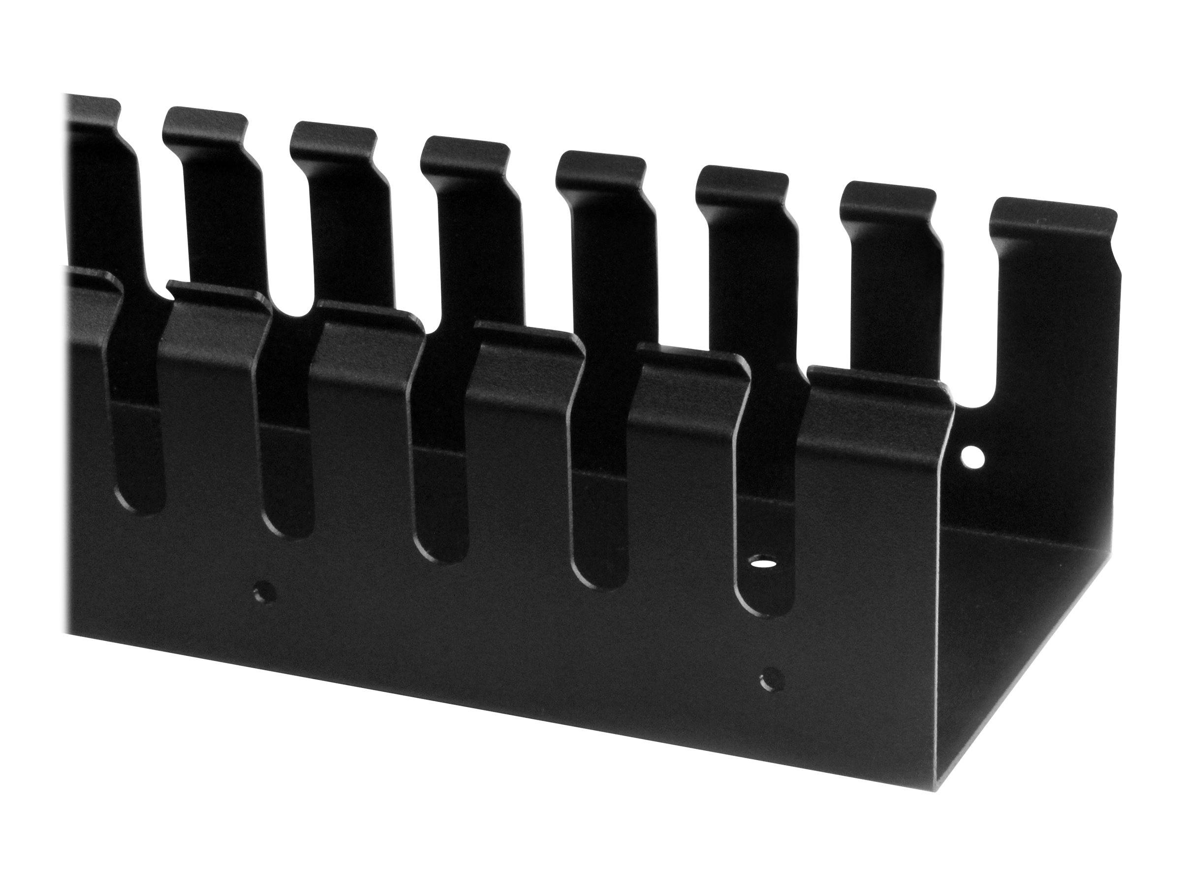 StarTech.com Startech Vertikaler Kabelordner mit Finger Duct-2