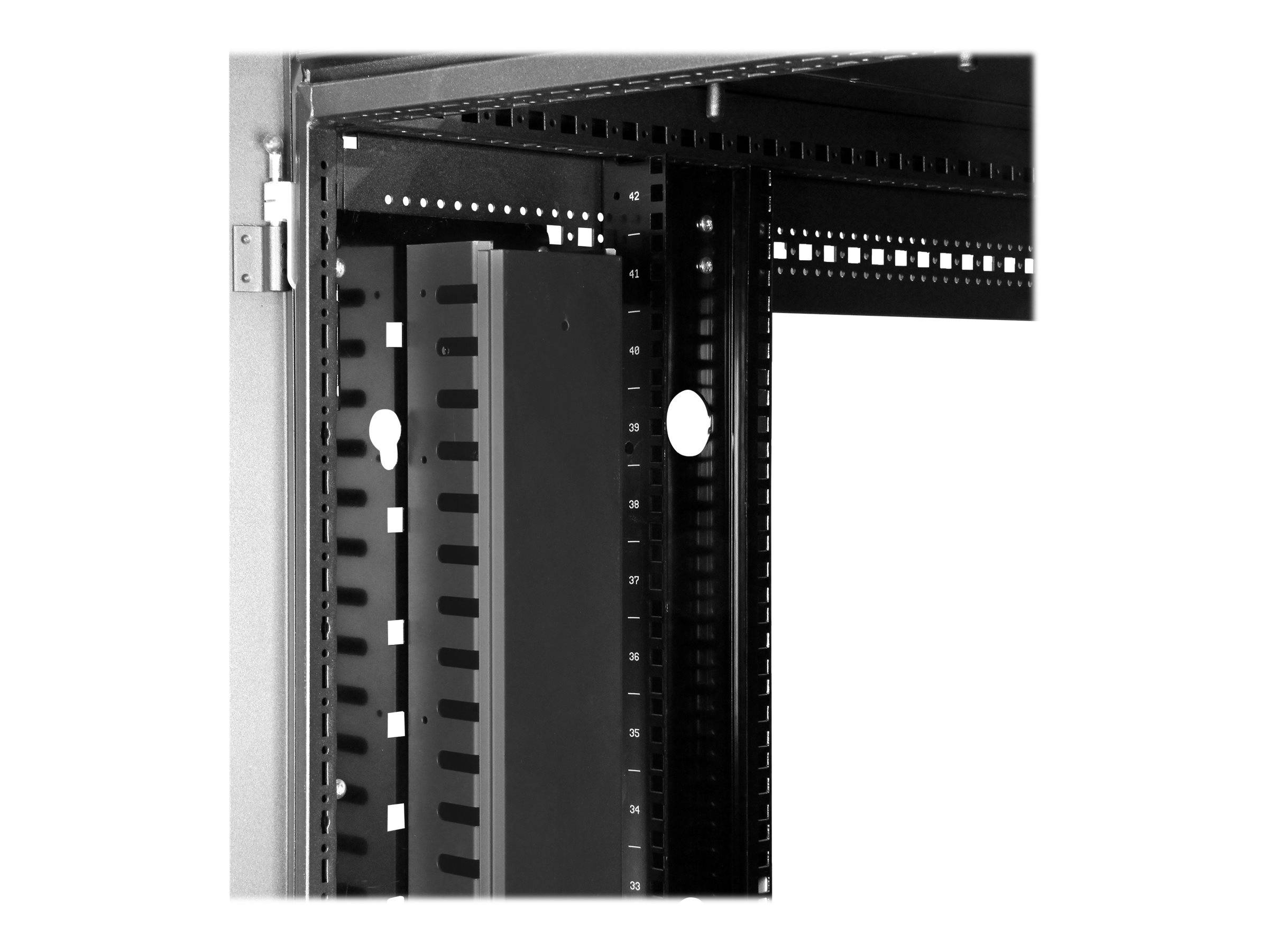 StarTech.com Startech Vertikaler Kabelordner mit Finger Duct-4