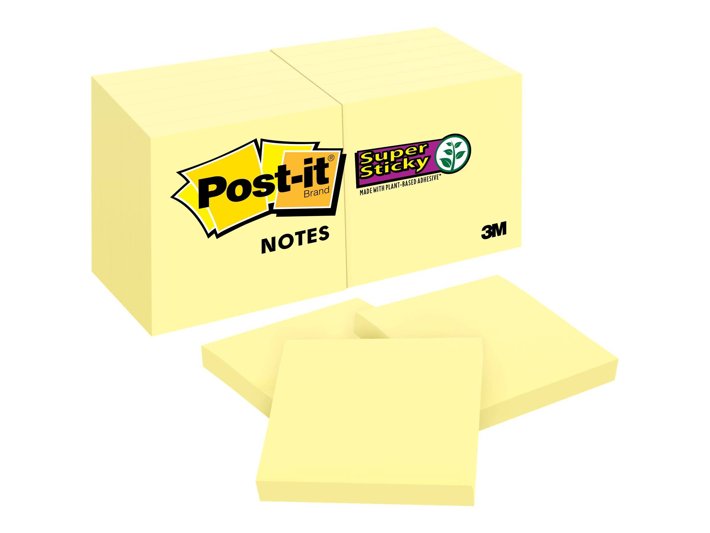 Post-it Haftnotiz 622-12SSCY 47,6x47,6mm 90Bl ge 12St-1