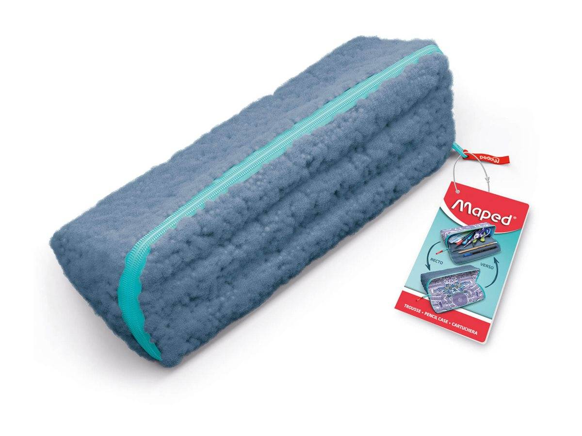 maped Federmäppchen blau/weiß 931905-2