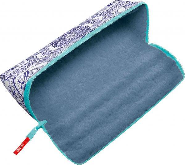 maped Federmäppchen blau/weiß 931905-3