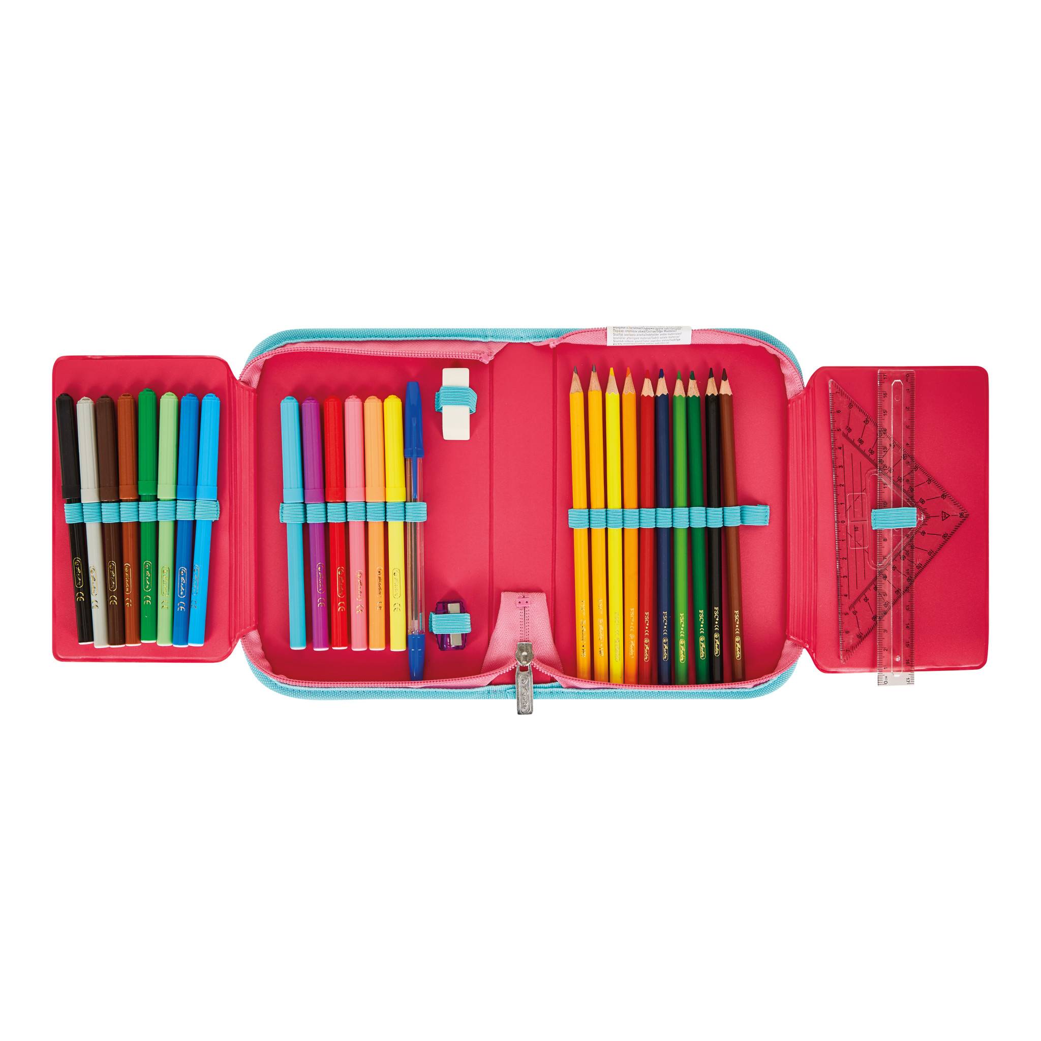 Herlitz Ballet Love, 31 Stück(e), Blau, Pink, Polyester, Abbildung, 205 mm, 38 mm-1