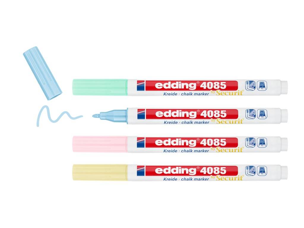 EDDING - 4085 Kreidemarker 1.0 - 2.0 mm Mehrfarbig-1