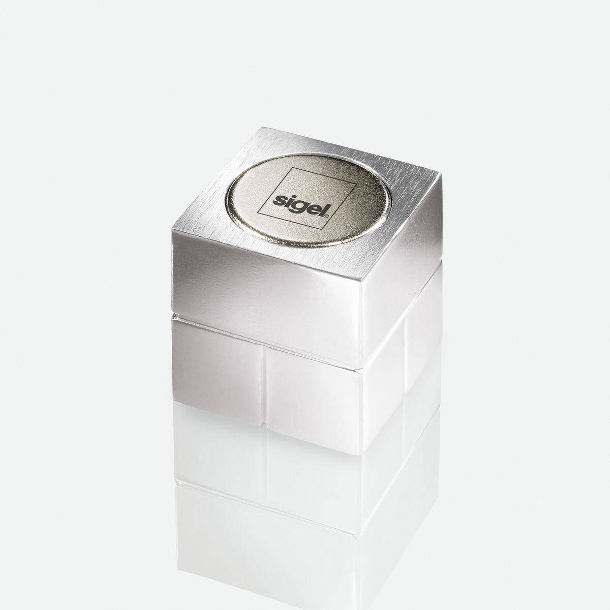 Sigel BA706, Cube, Neodym, Silber, Glanz, 20 mm, 20 mm-2