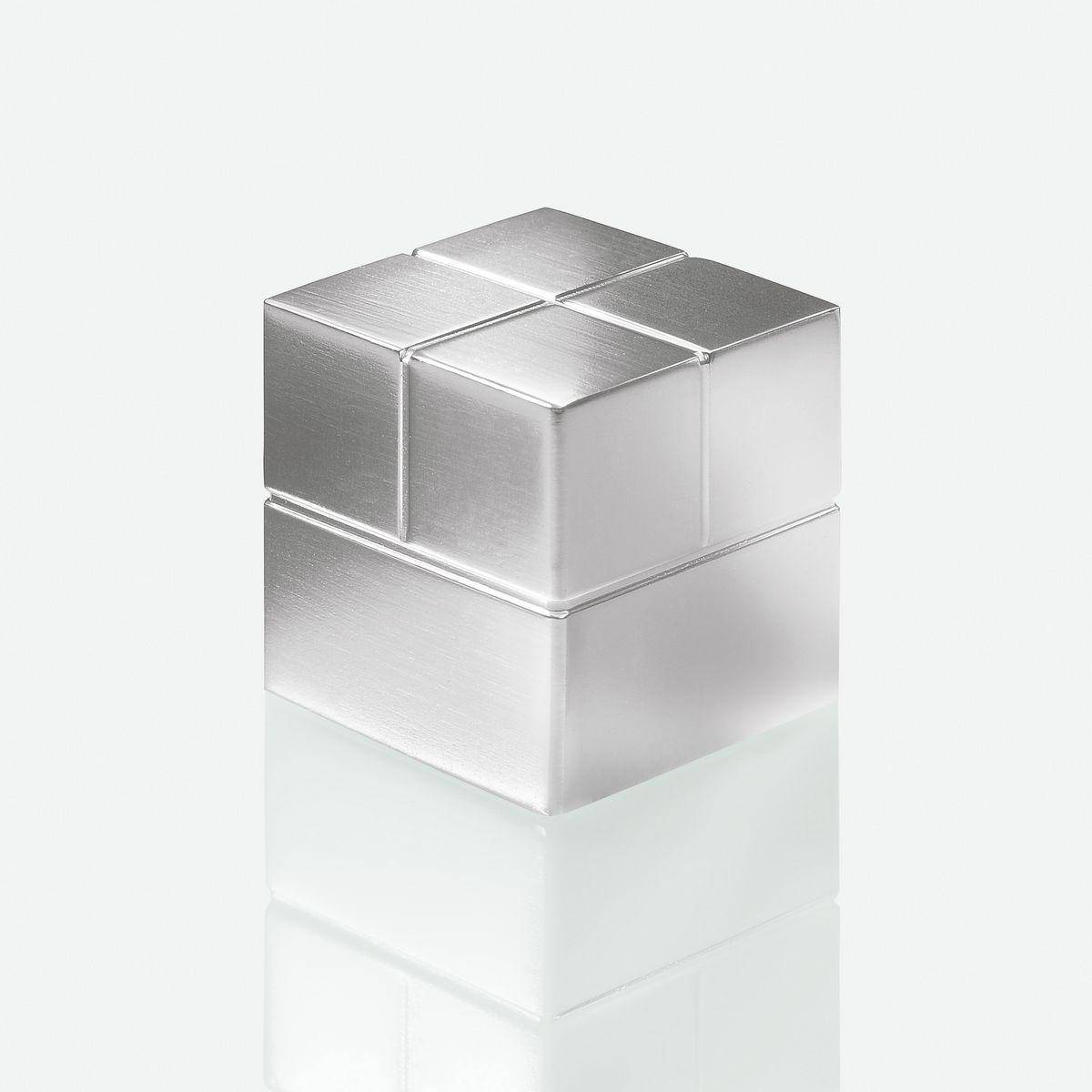 Sigel BA706, Cube, Neodym, Silber, Glanz, 20 mm, 20 mm-3