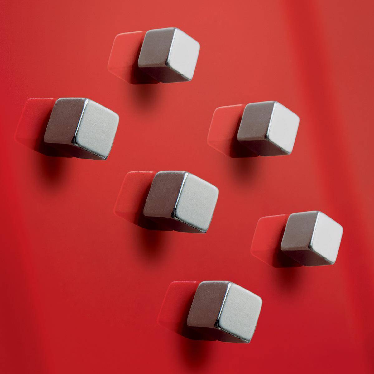 Sigel BA192, Cube, Neodym, Silber, Matte, Deutschland, 10 mm-1