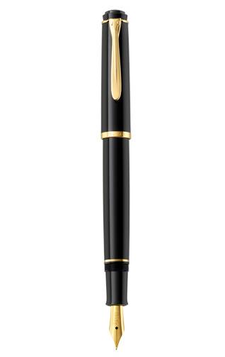 Pelikan Füllhalter P 200, schwarz, Federbreite: F-3