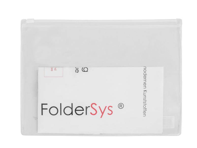 FolderSys 40414-00, Konventioneller Dateiordner, A5, Folie, Transparent, Landschaft, 255 mm-1