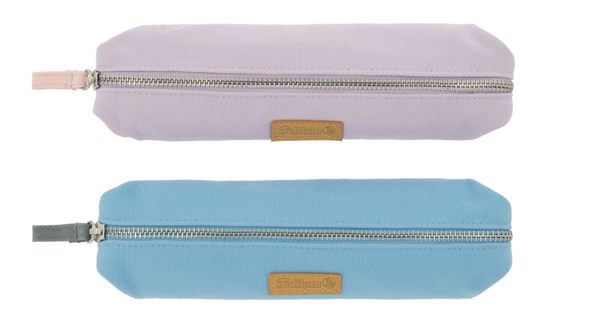 Pelikan 521000, Weiches Federmäppchen, Polyester, Aprikose, Lavendel, Einfarbig, Reißverschluss, Pubertät-4