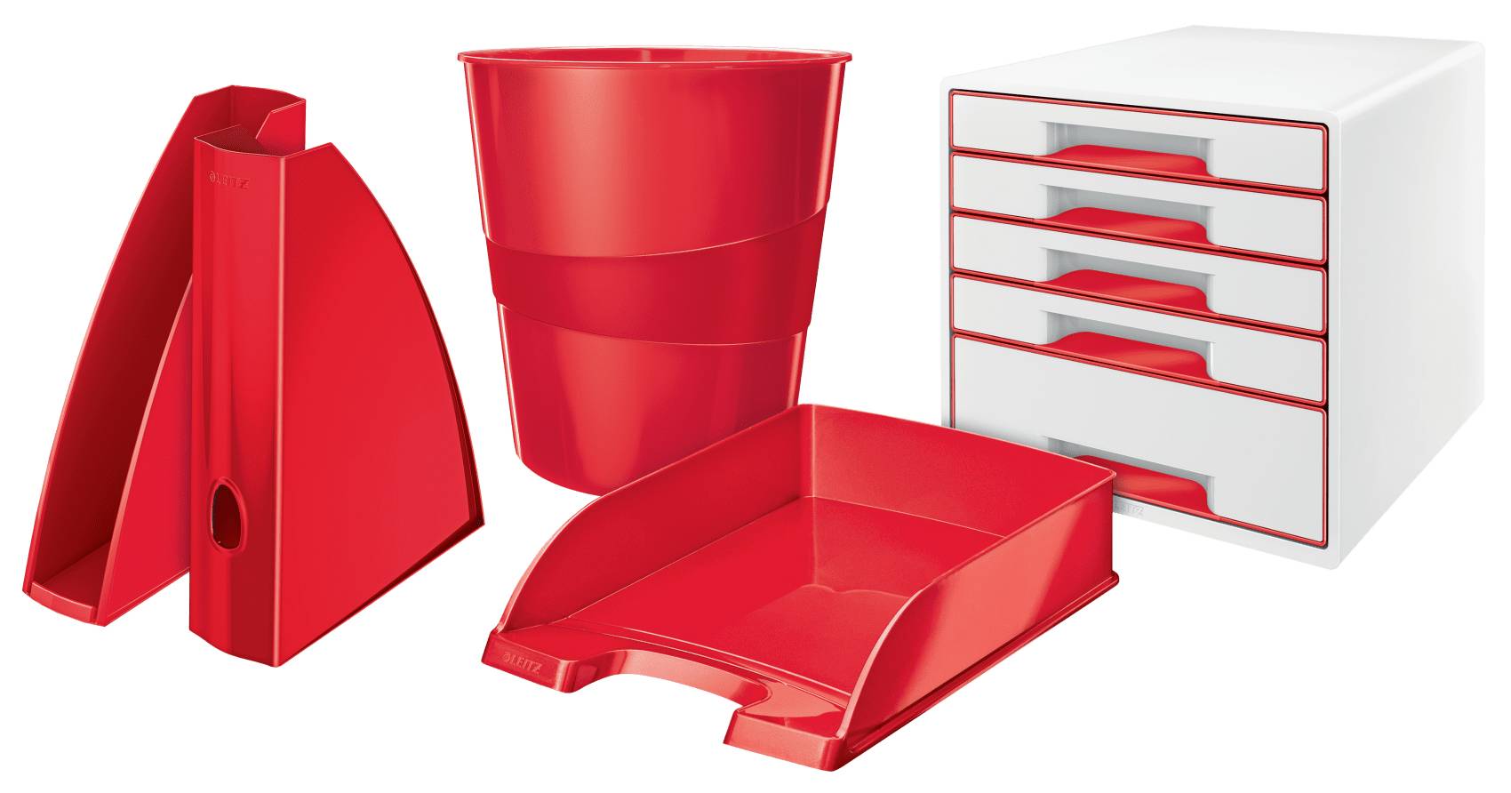 Esselte Leitz WOW - Papierkorb - 15 L - Griffe - Polypropylen (PP)-2