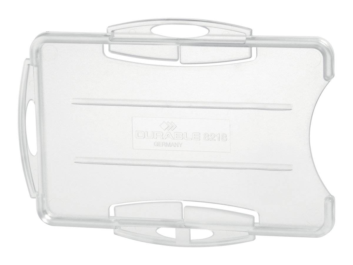 Durable Namensschildhalterung - für 54 x 85 mm - durchsichtig (Packung mit 10)-3