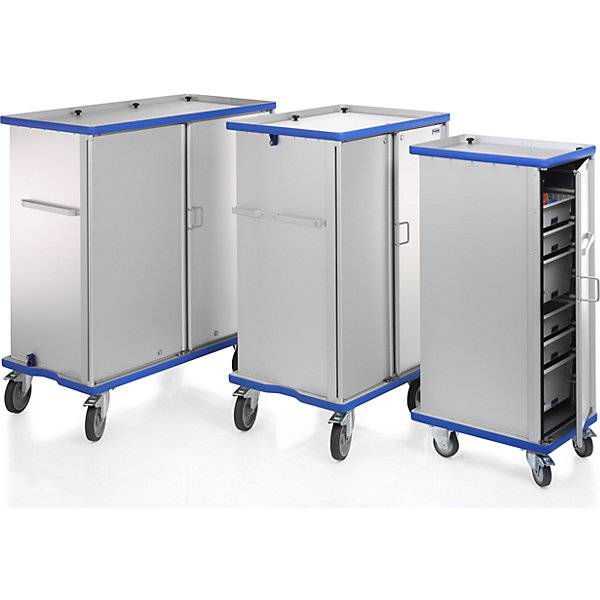 Modulschrankwagen G®-CUP ISO E mit 9 Paar Schienen LxH 725 x 1465 mm. Gmoehling Transportgeraete | GmbH-1
