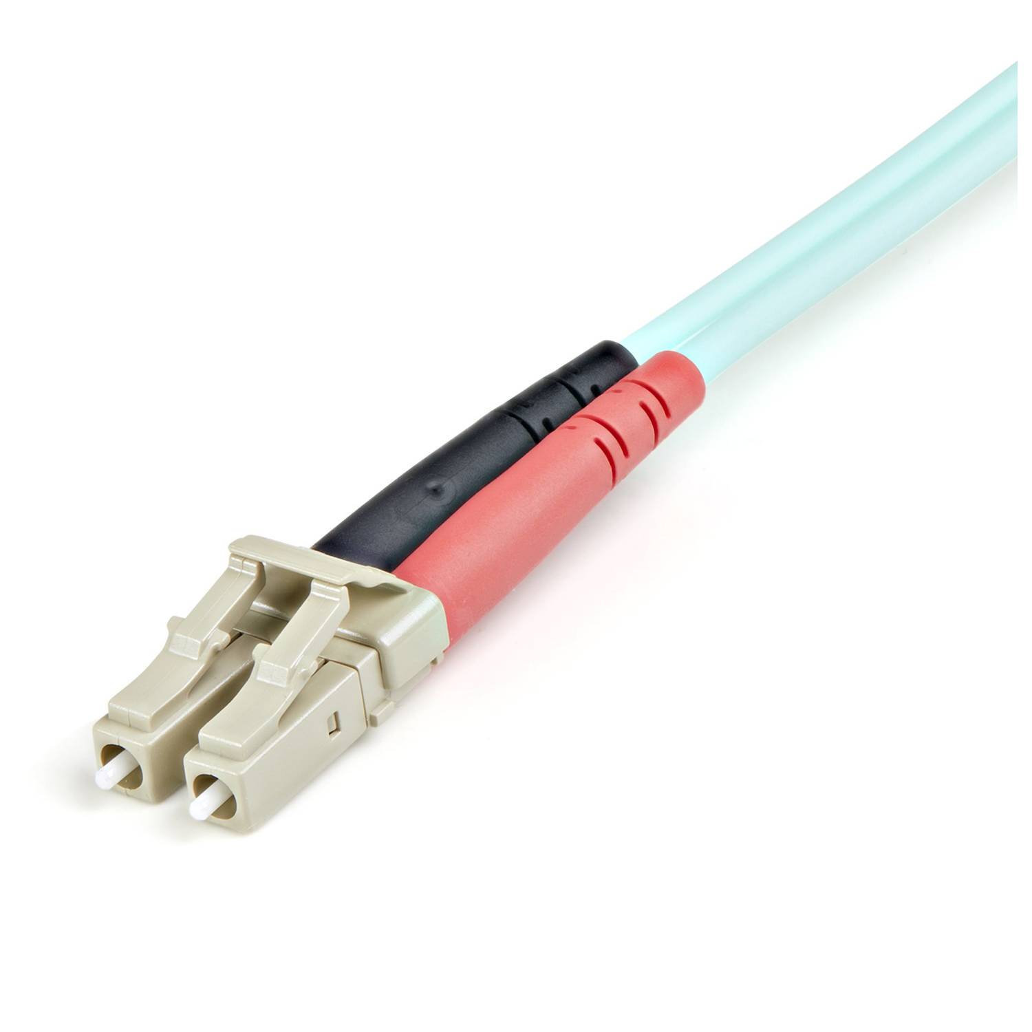 StarTech.com 1 m OM3 LWL Patchkabel, Multimode-Glasfaserkabel, LC auf LC - Patch-Kabel - LC Multi-Mode (M)-1